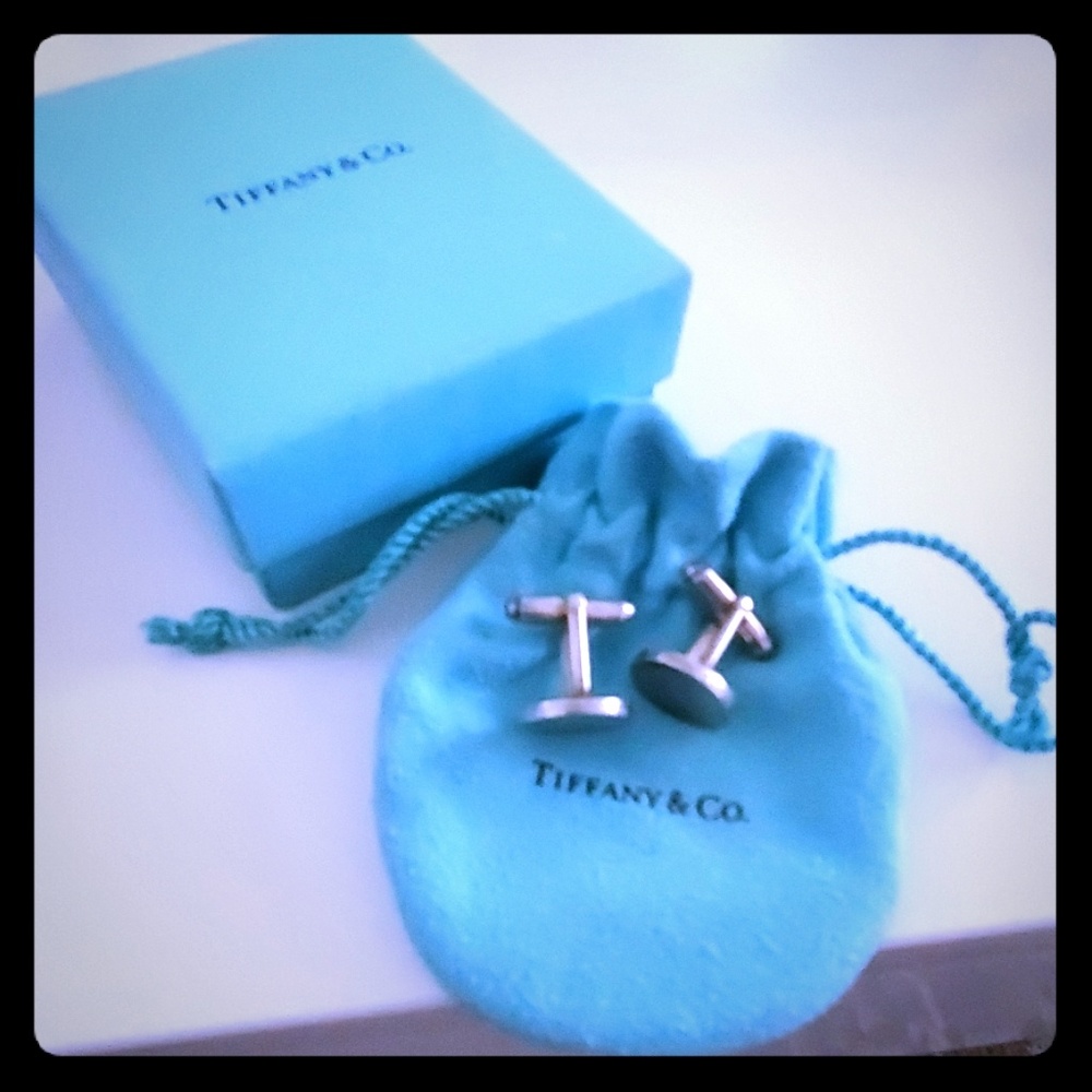 Tiffany & Co. Sterling Silver Cuff Links